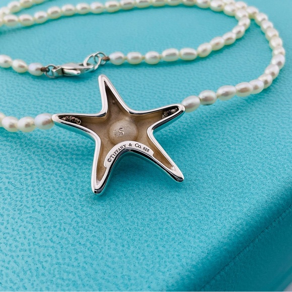 Tiffany Pearl Starfish Necklace - Picture 6 of 7